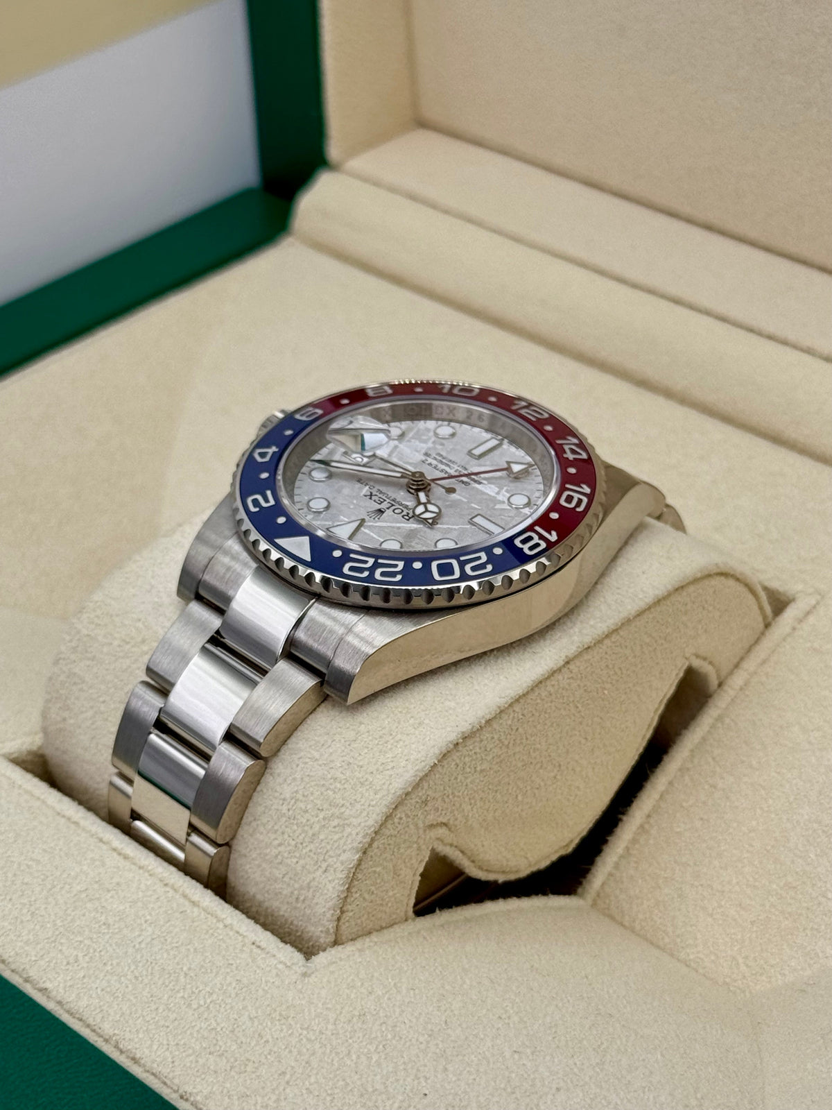 2024 Rolex GMT-Master II "Pepsi" 40mm 126719BLRO Meteorite Dial