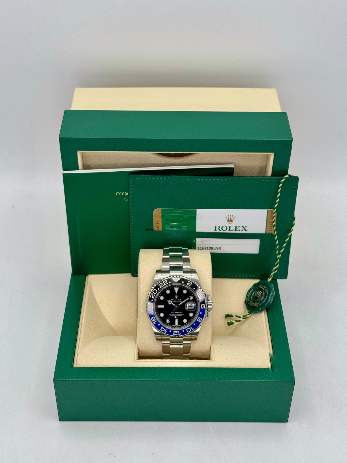 2017 Rolex GMT-Master II "Batman" 40mm 116710BLNR Oyster