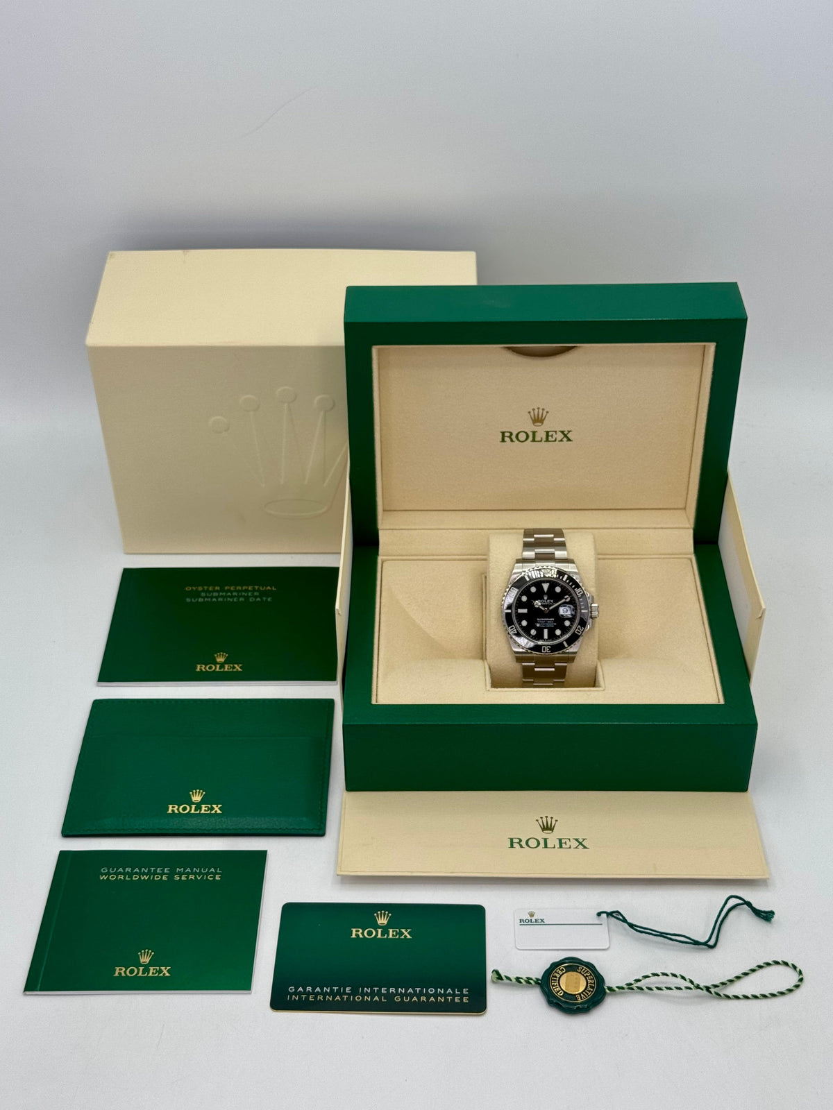 2022 Rolex Submariner 41mm 126610LN Stainless Steel Black Dial