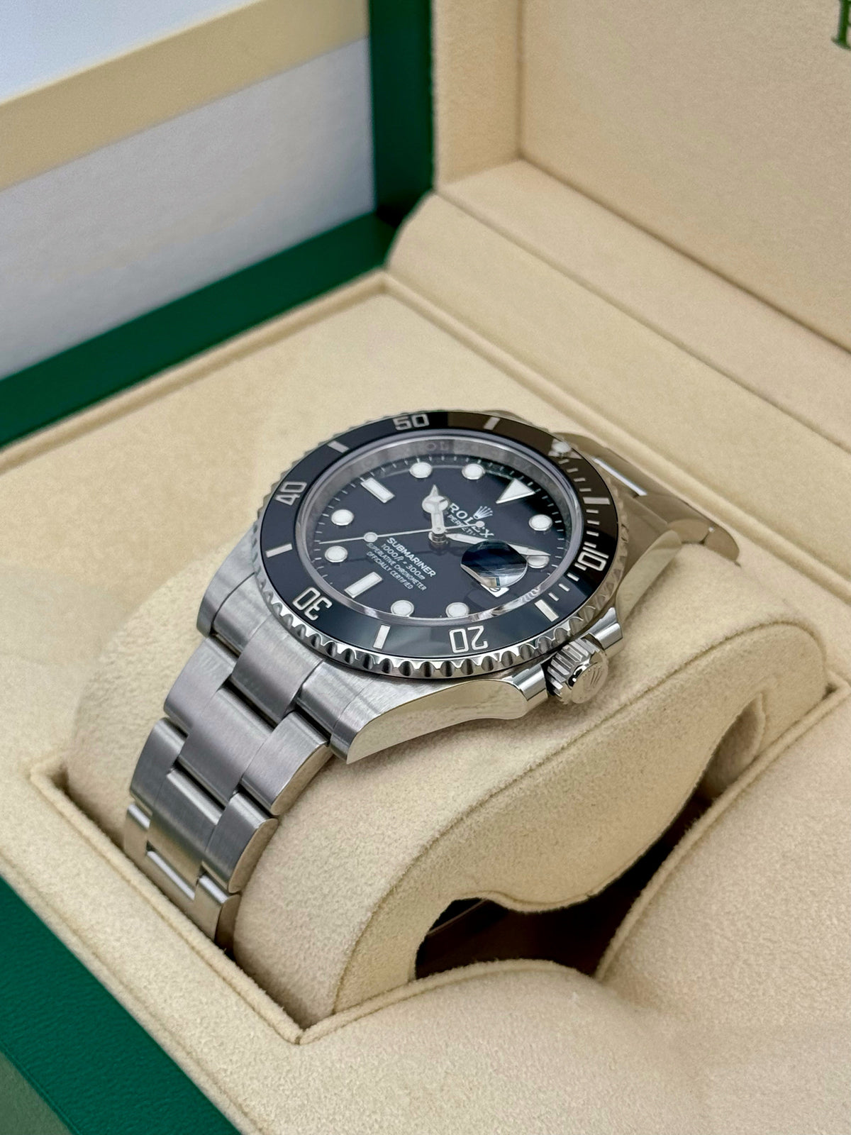 2022 Rolex Submariner 41mm 126610LN Stainless Steel Black Dial
