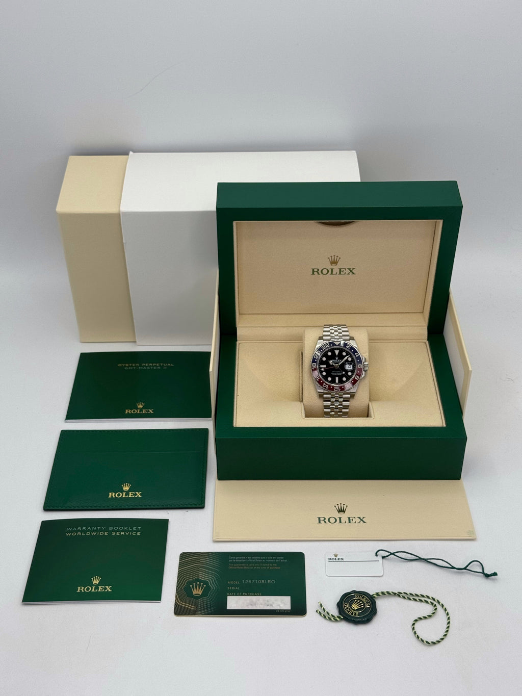 2023 Rolex GMT-Master II "Pepsi" 40mm 126710BLRO Jubilee