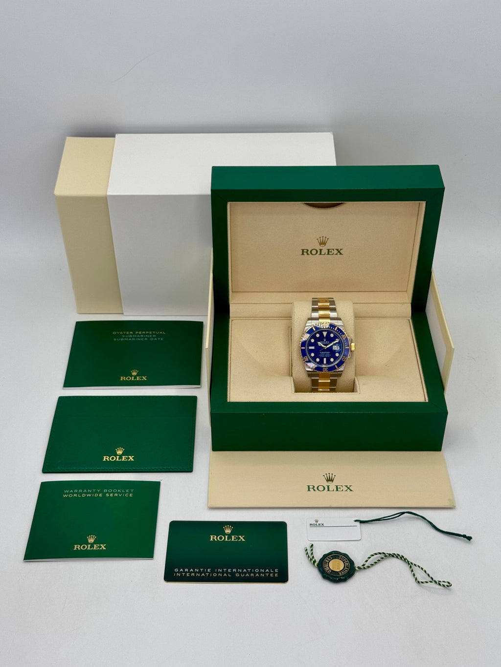 2023 Rolex Submariner "Bluesy" 41mm 126613LB Two-Tone Blue Dial