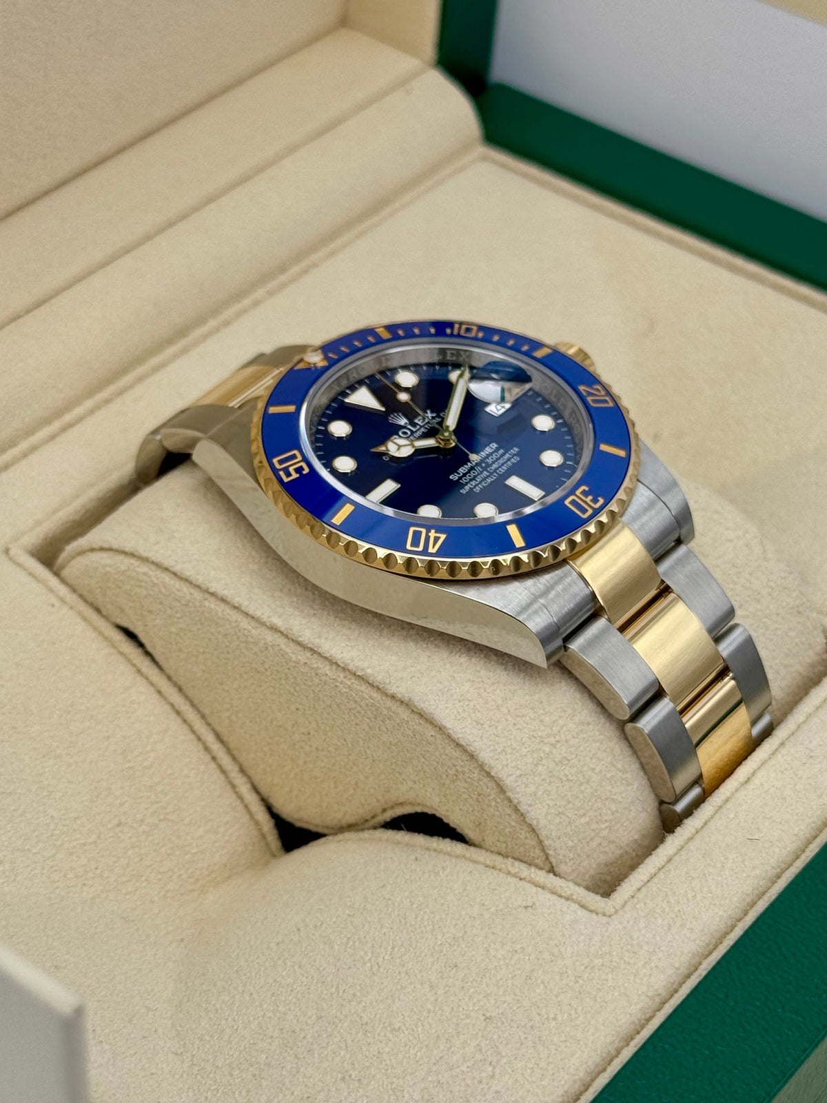 2023 Rolex Submariner "Bluesy" 41mm 126613LB Two-Tone Blue Dial