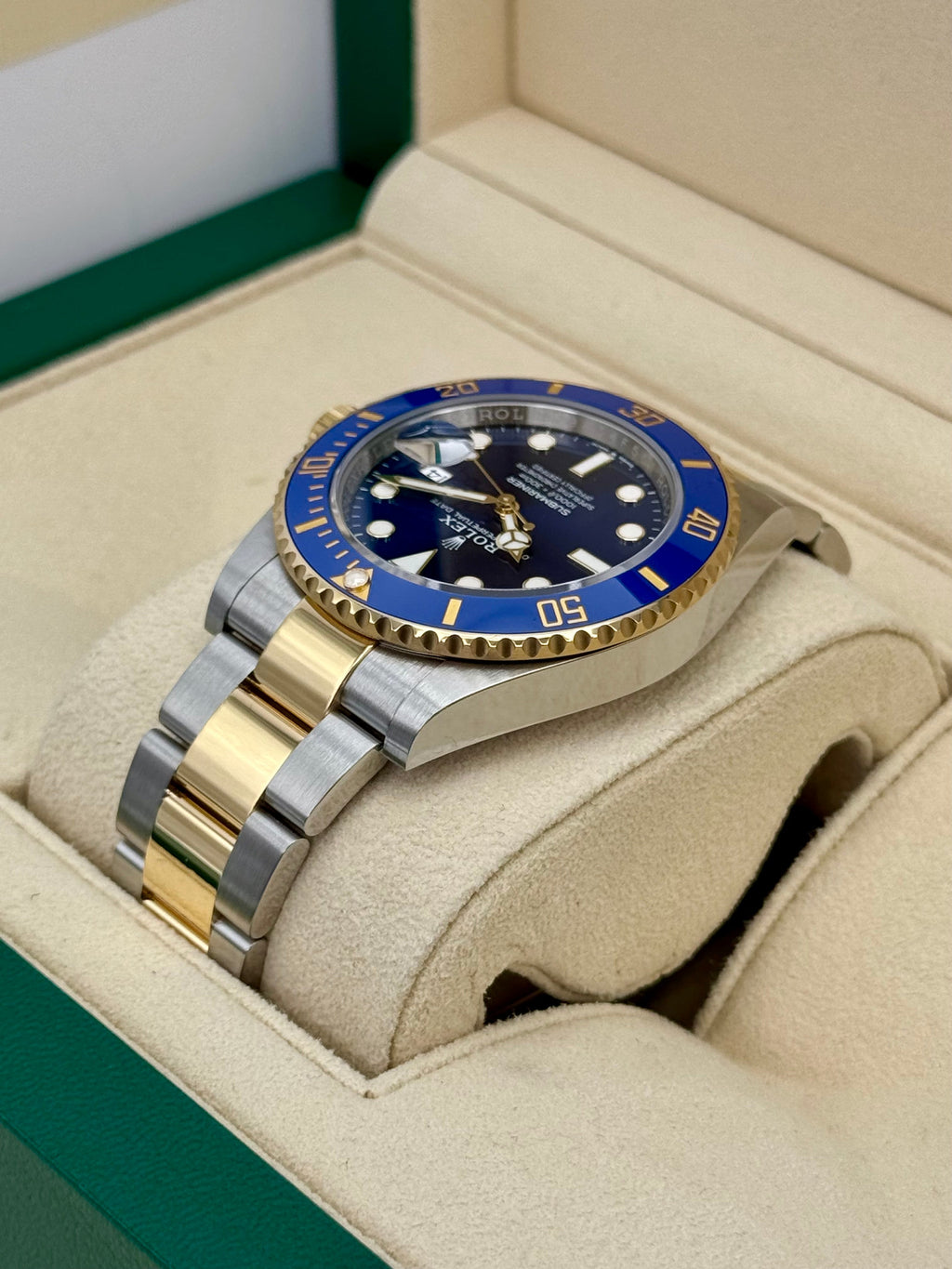 2023 Rolex Submariner "Bluesy" 41mm 126613LB Two-Tone Blue Dial