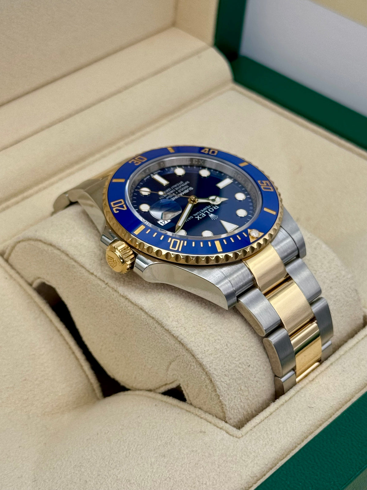 2023 Rolex Submariner "Bluesy" 41mm 126613LB Two-Tone Blue Dial