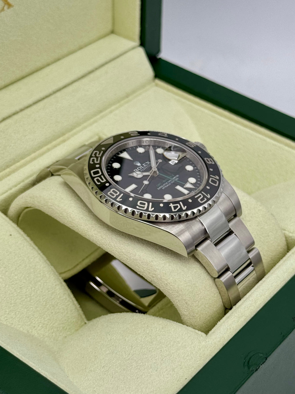2012 Rolex GMT-Master II 40mm 116710LN Stainless Steel Black Dial