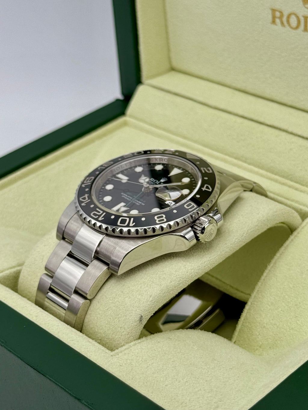 2012 Rolex GMT-Master II 40mm 116710LN Stainless Steel Black Dial