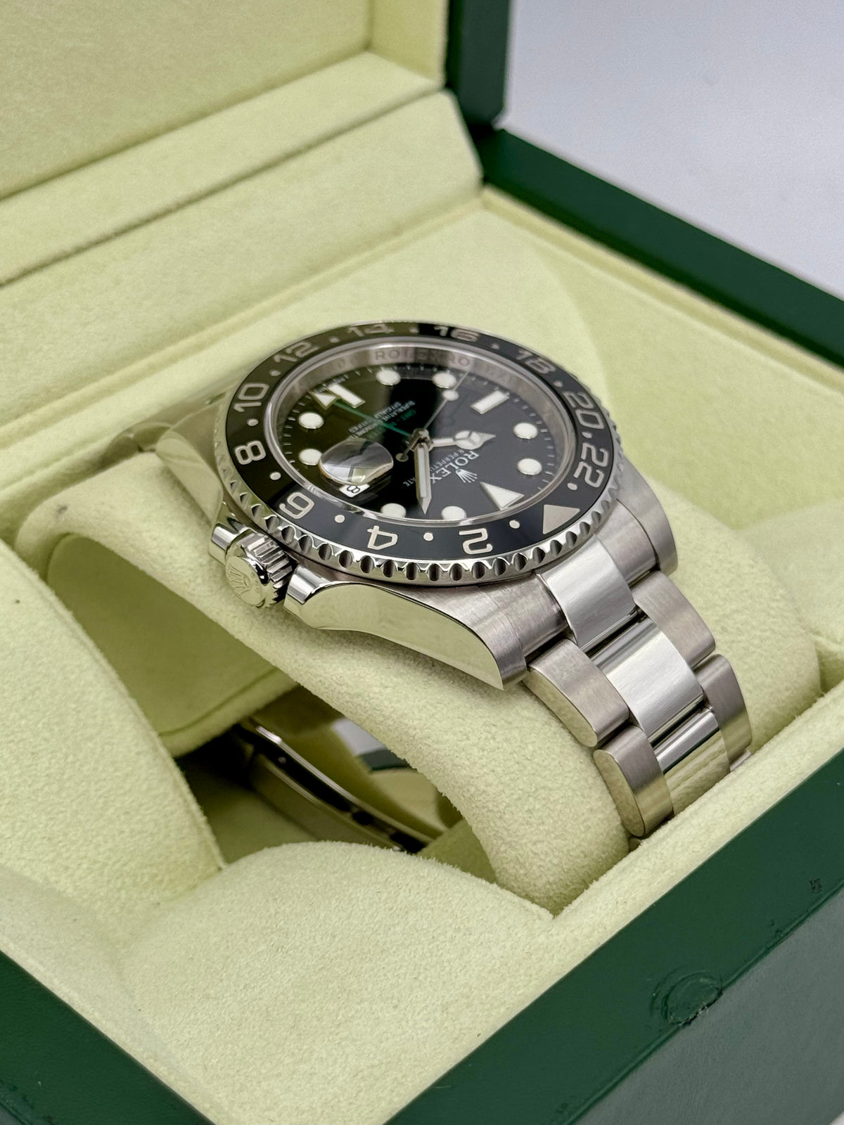 2012 Rolex GMT-Master II 40mm 116710LN Stainless Steel Black Dial