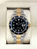 2005 Rolex Submariner 40mm 16613LN Two-Tone Black Dial