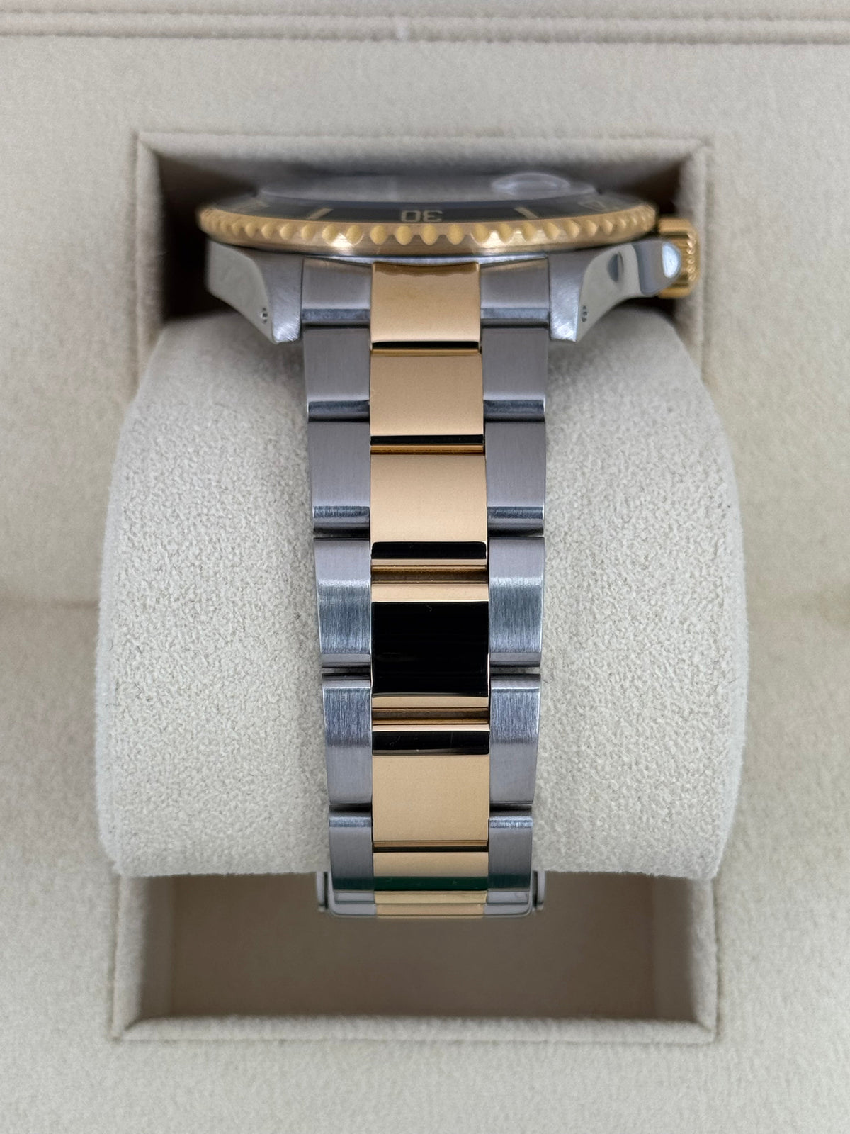 2005 Rolex Submariner 40mm 16613LN Two-Tone Black Dial
