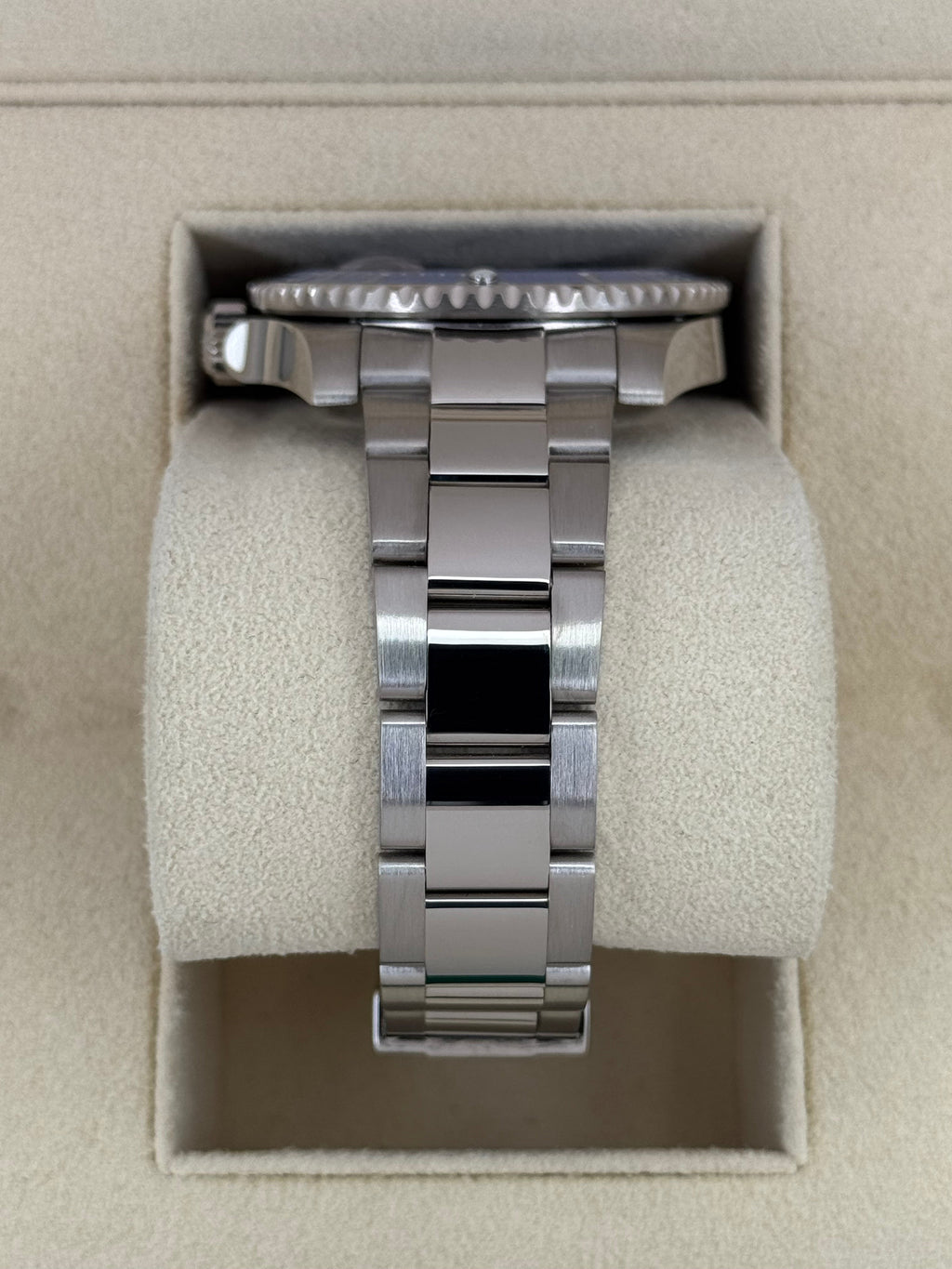 2017 Rolex Submariner "Smurf" 40mm 116619LB White Gold Blue Dial