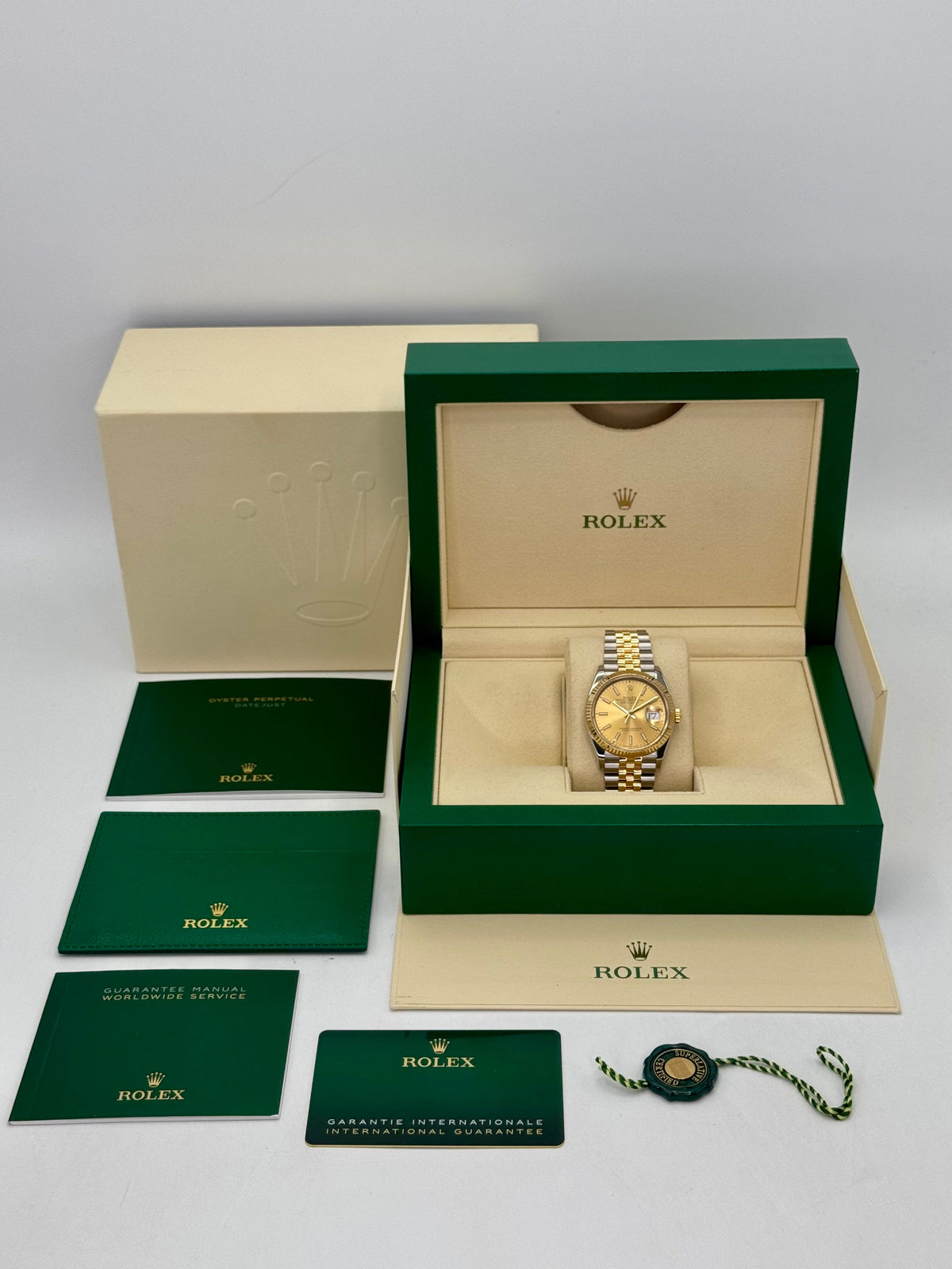 NEW 2025 Rolex Datejust 36mm 126233 Two-Tone Champagne Dial
