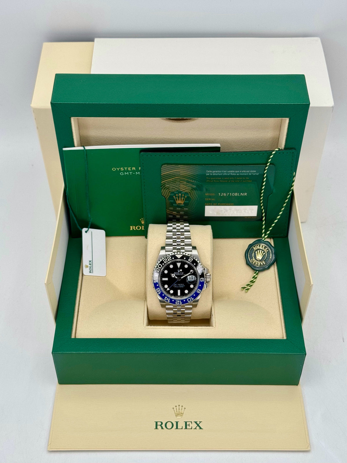 2024 Rolex GMT-Master II "Batgirl" 40mm 126710BLNR Jubilee