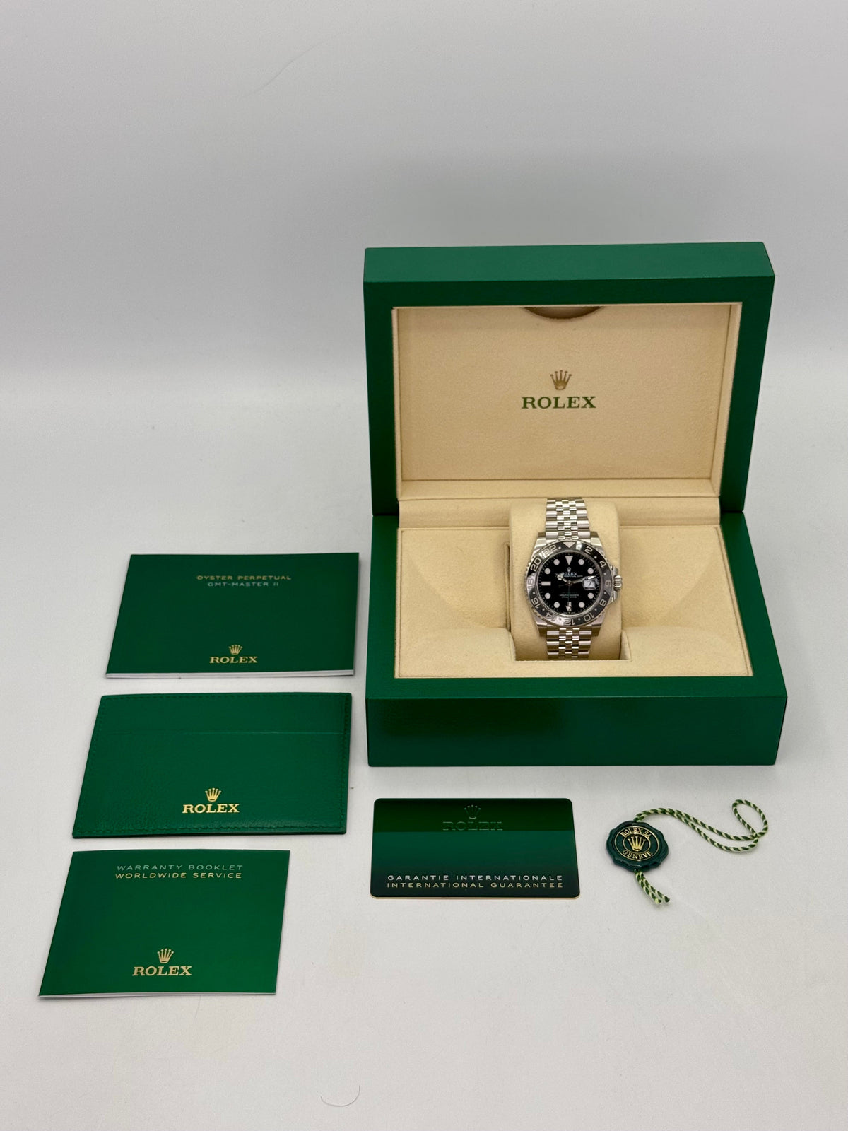 2024 Rolex GMT-Master II "Bruce Wayne" 40mm 126710GRNR Jubilee