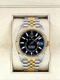 2022 Rolex Sky-Dweller 42mm 326933 Two-Tone Jubilee Black Dial