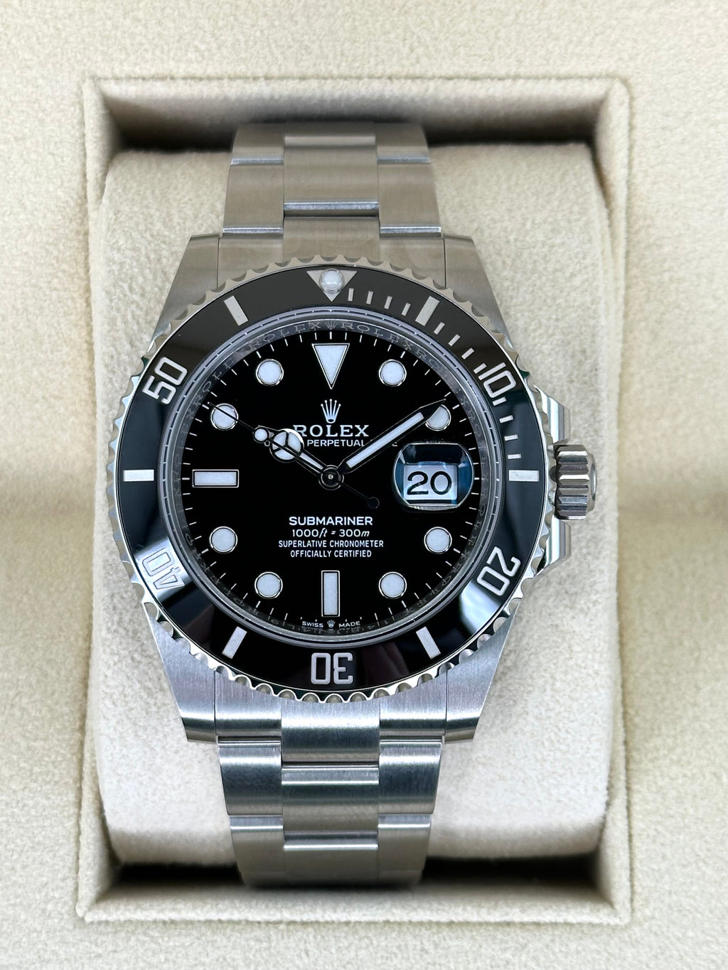 NEW 2024 Rolex Submariner 41mm 126610LN Stainless Steel Black Dial