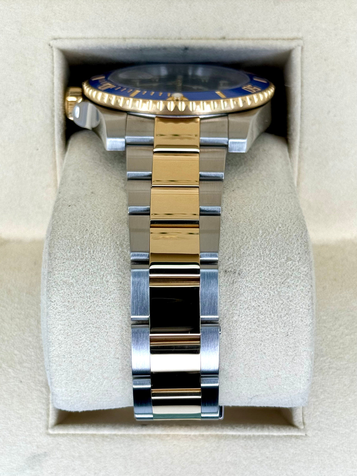 2016 Rolex Submariner "Bluesy" 40mm 116613LB Two-Tone Blue Dial