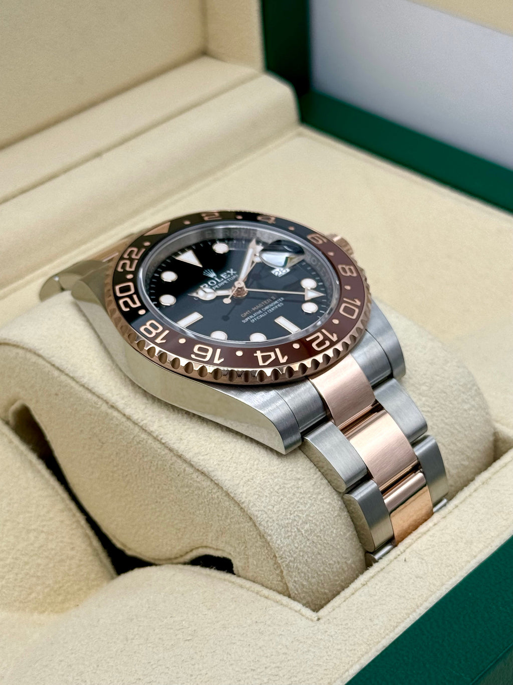 2022 Rolex GMT-Master II "Rootbeer" 40mm 126711CHNR Two-Tone