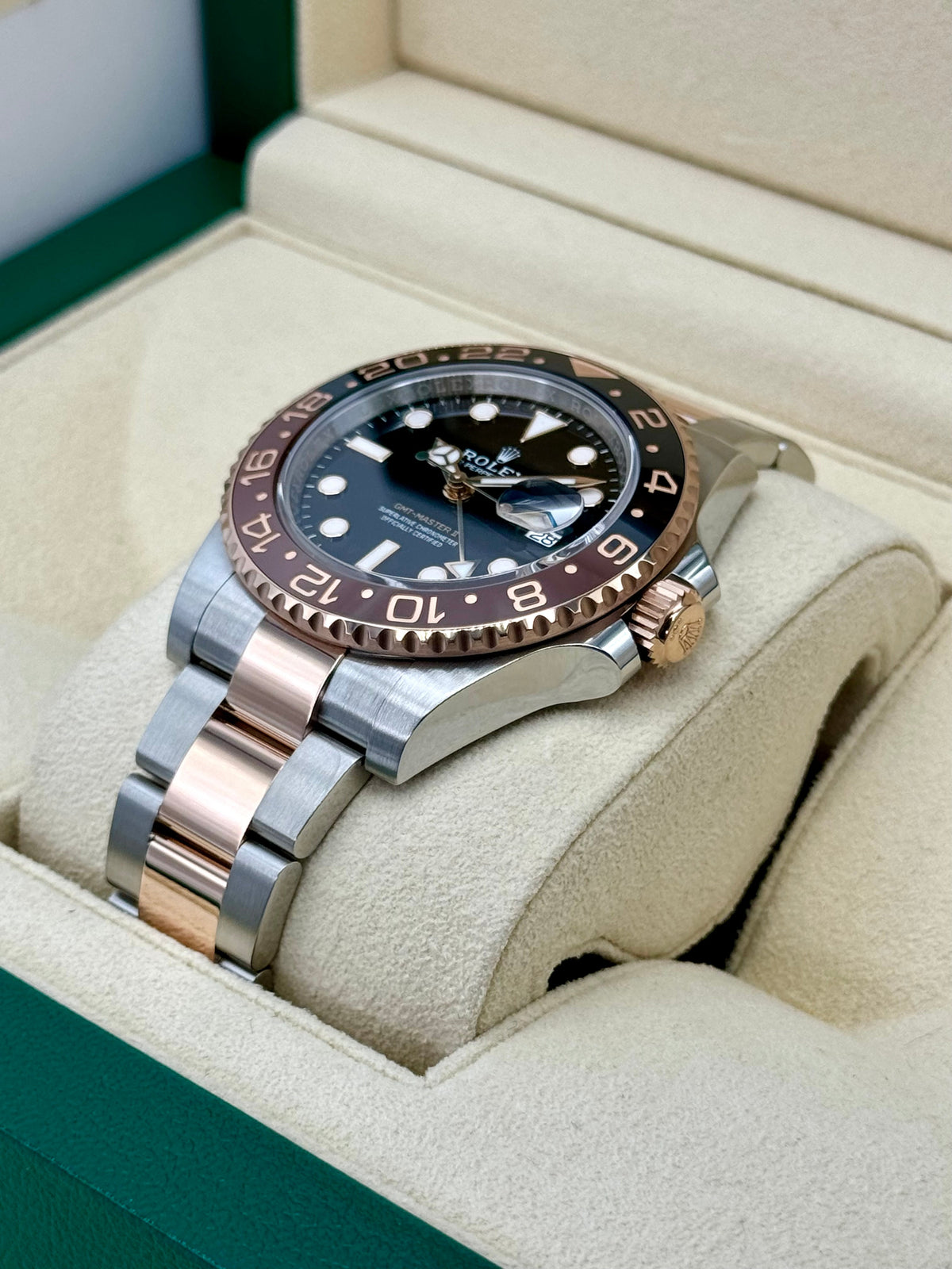 2022 Rolex GMT-Master II "Rootbeer" 40mm 126711CHNR Two-Tone