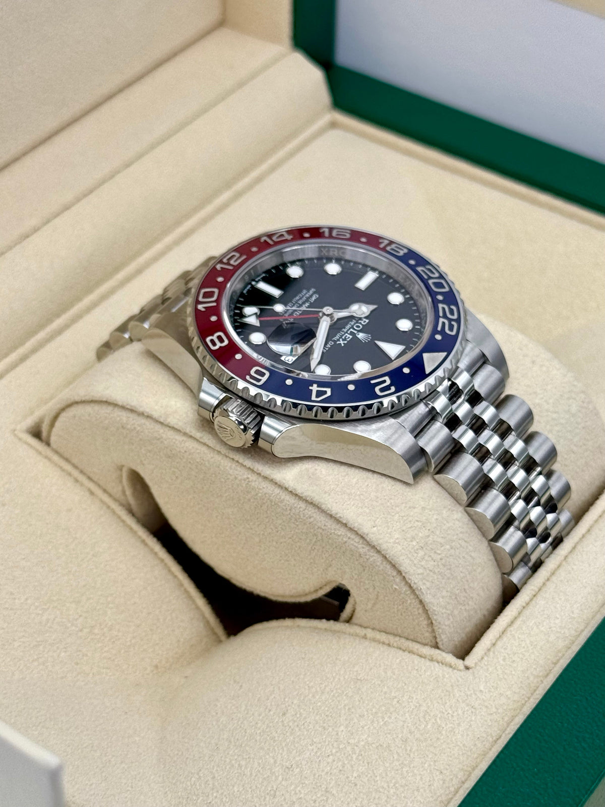 NEW 2024 Rolex GMT-Master II "Pepsi" 40mm 126710BLRO Jubilee