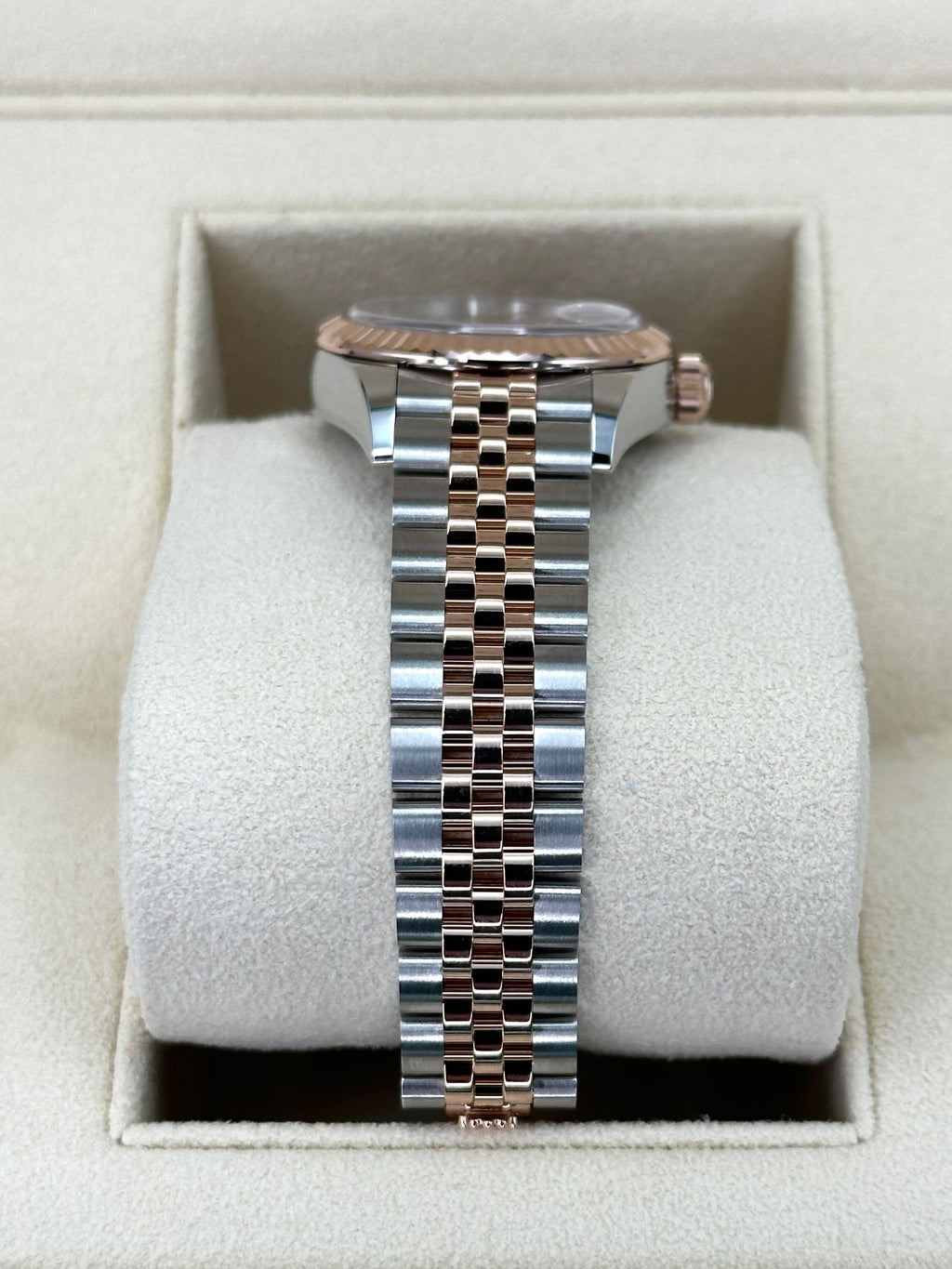 NEW 2025 Rolex Ladies Datejust 28mm 279171 Two-Tone Purple Diamond Dial