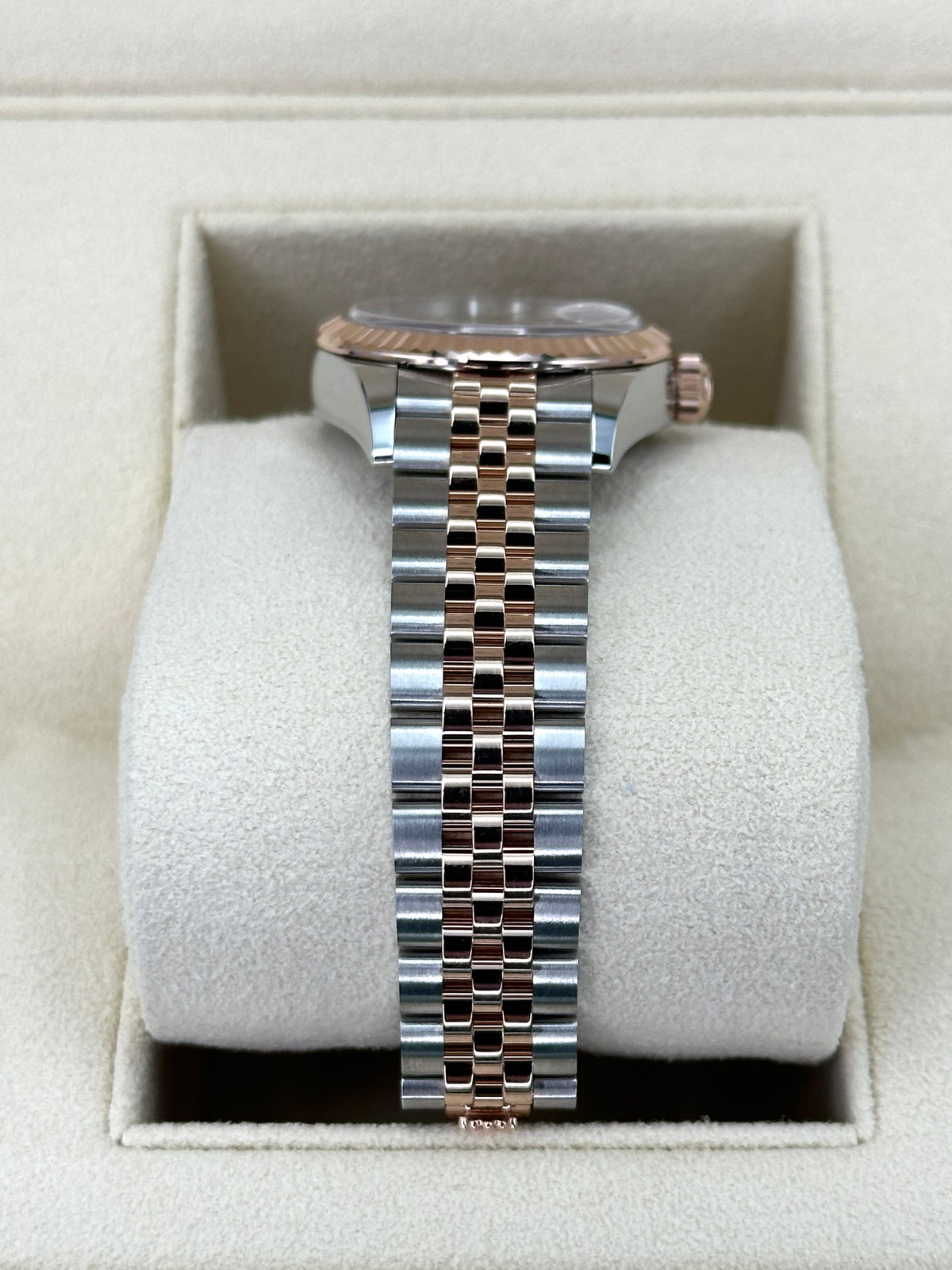 NEW 2025 Rolex Ladies Datejust 28mm 279171 Two-Tone Purple Diamond Dial