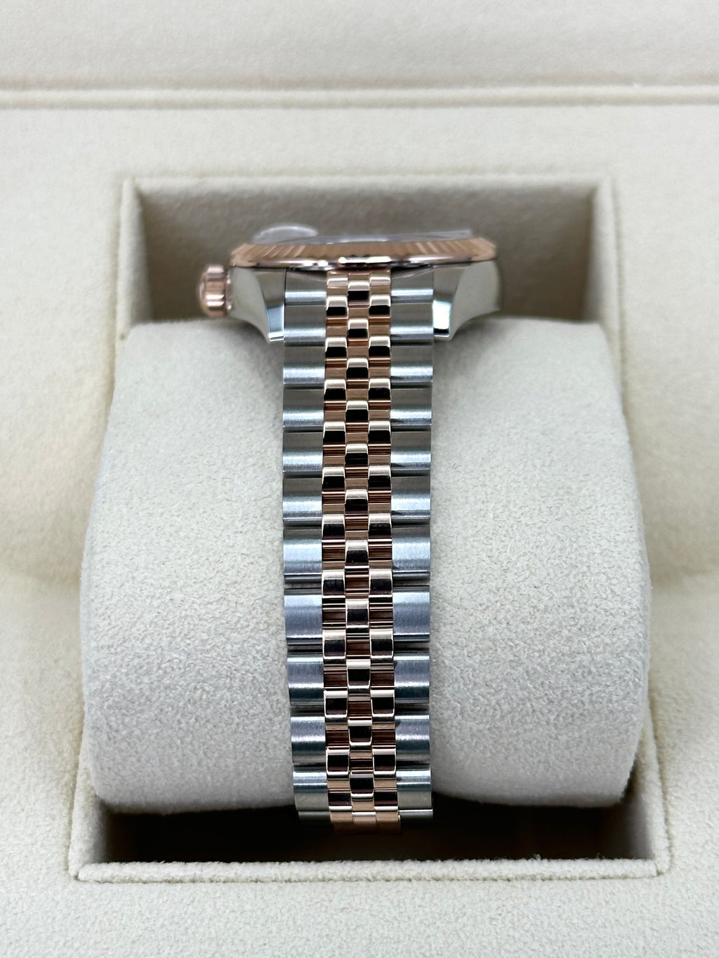 NEW 2025 Rolex Ladies Datejust 28mm 279171 Two-Tone Purple Diamond Dial