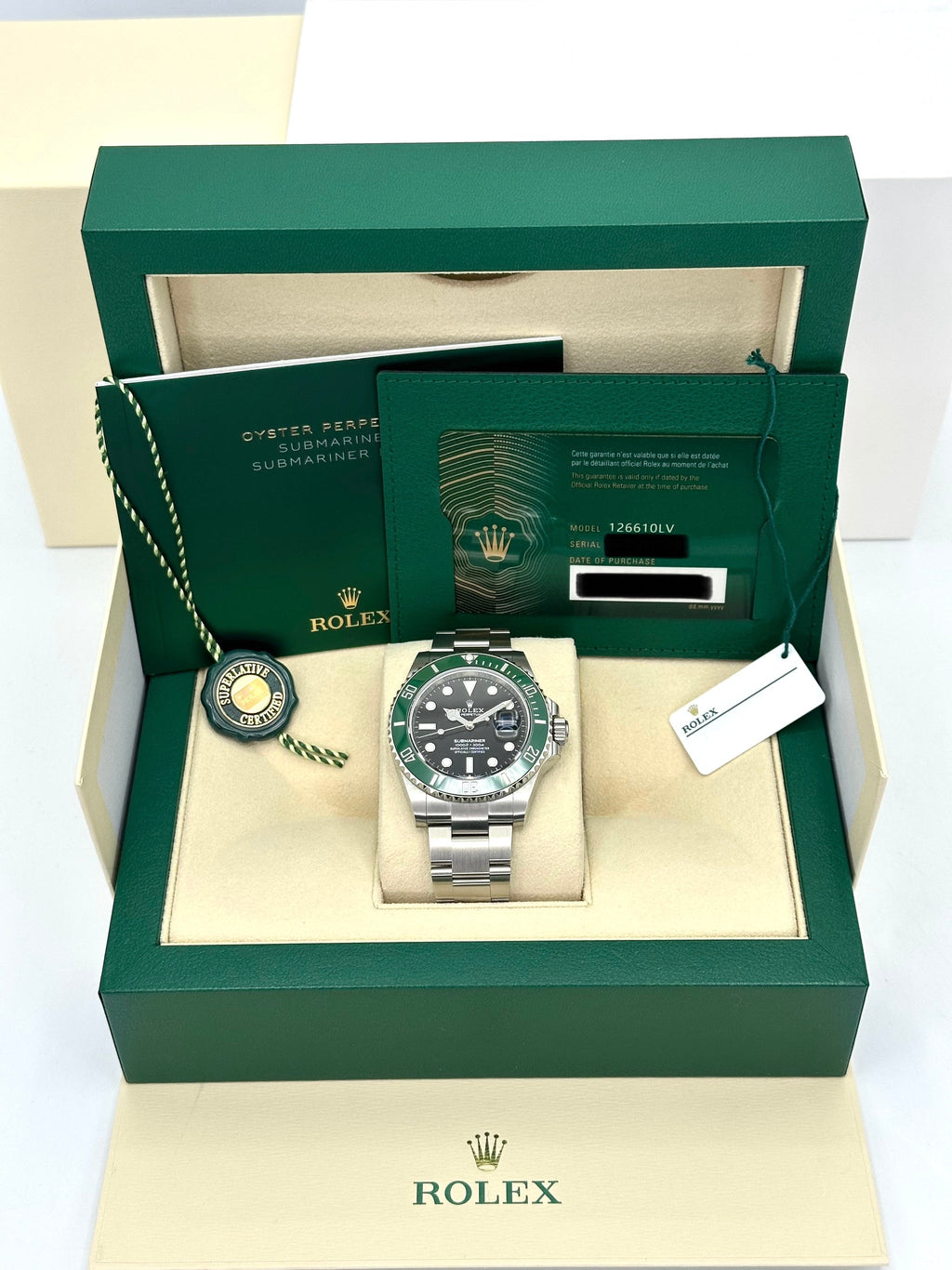 2022 Rolex Submariner “Starbucks” 41mm Black Dial 126610LV