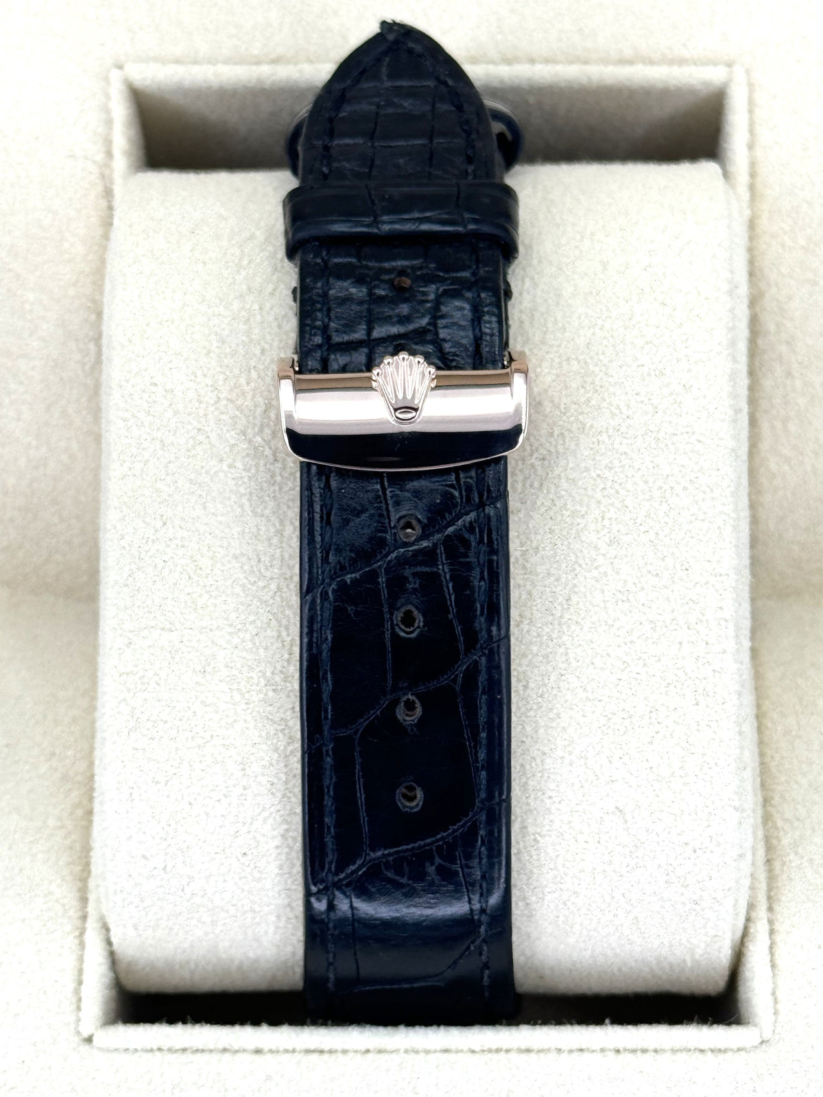 2019 Rolex Cellini Moonphase 39mm 50535 Rose Gold White Dial