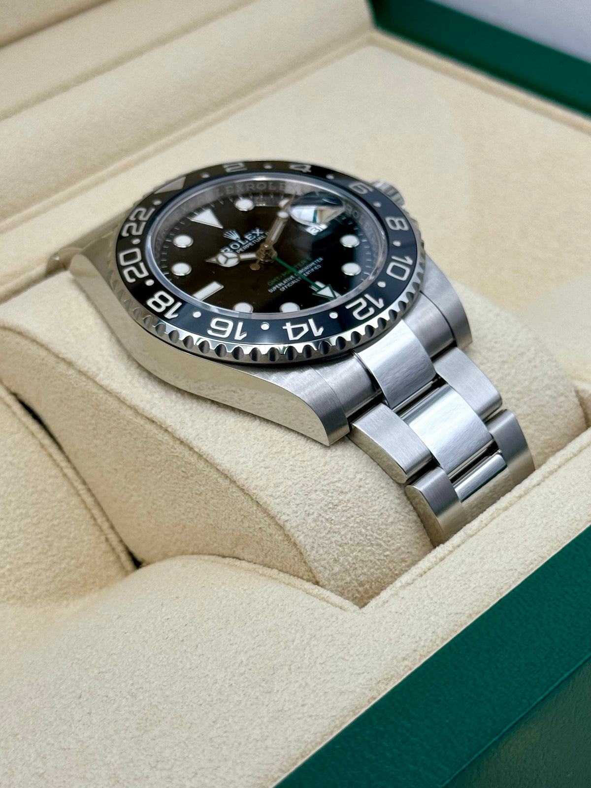 NEW OLD STOCK 2020 Rolex GMT-Master II 40mm 116710LN Black Dial