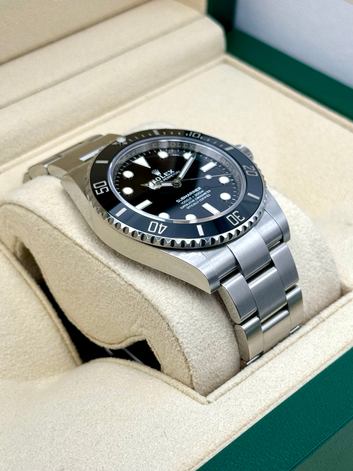 2022 Rolex Submariner 41mm 124060 Stainless Steel Black Dial