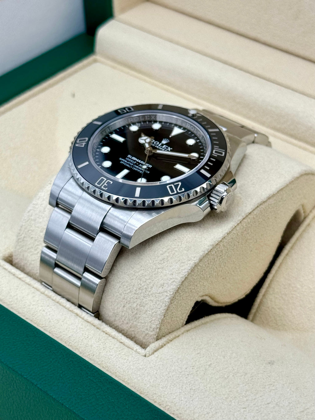2022 Rolex Submariner 41mm 124060 Stainless Steel Black Dial