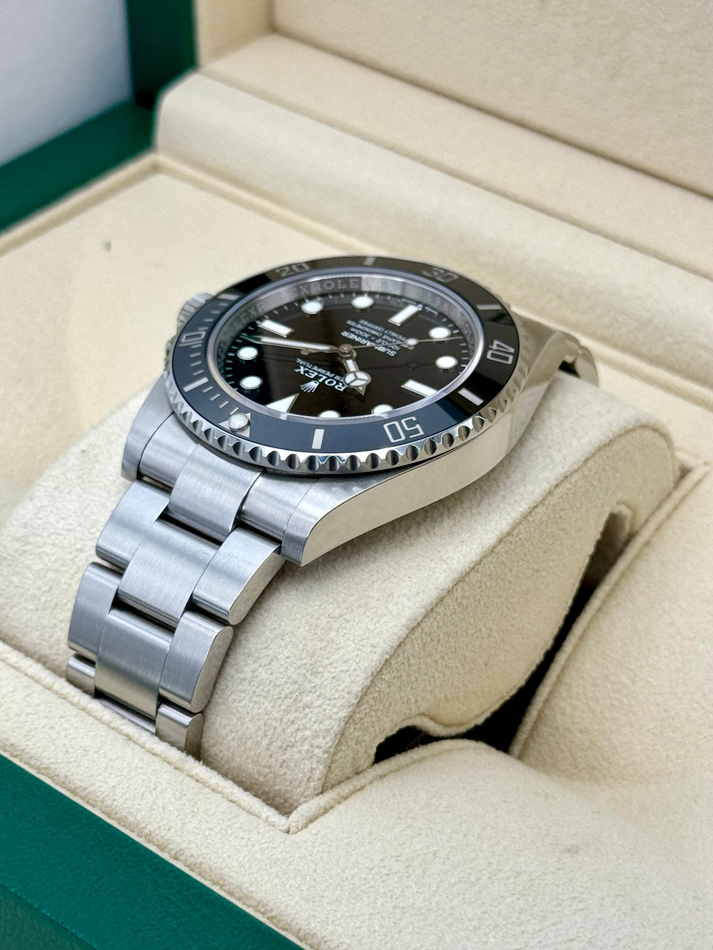 2022 Rolex Submariner 41mm 124060 Stainless Steel Black Dial