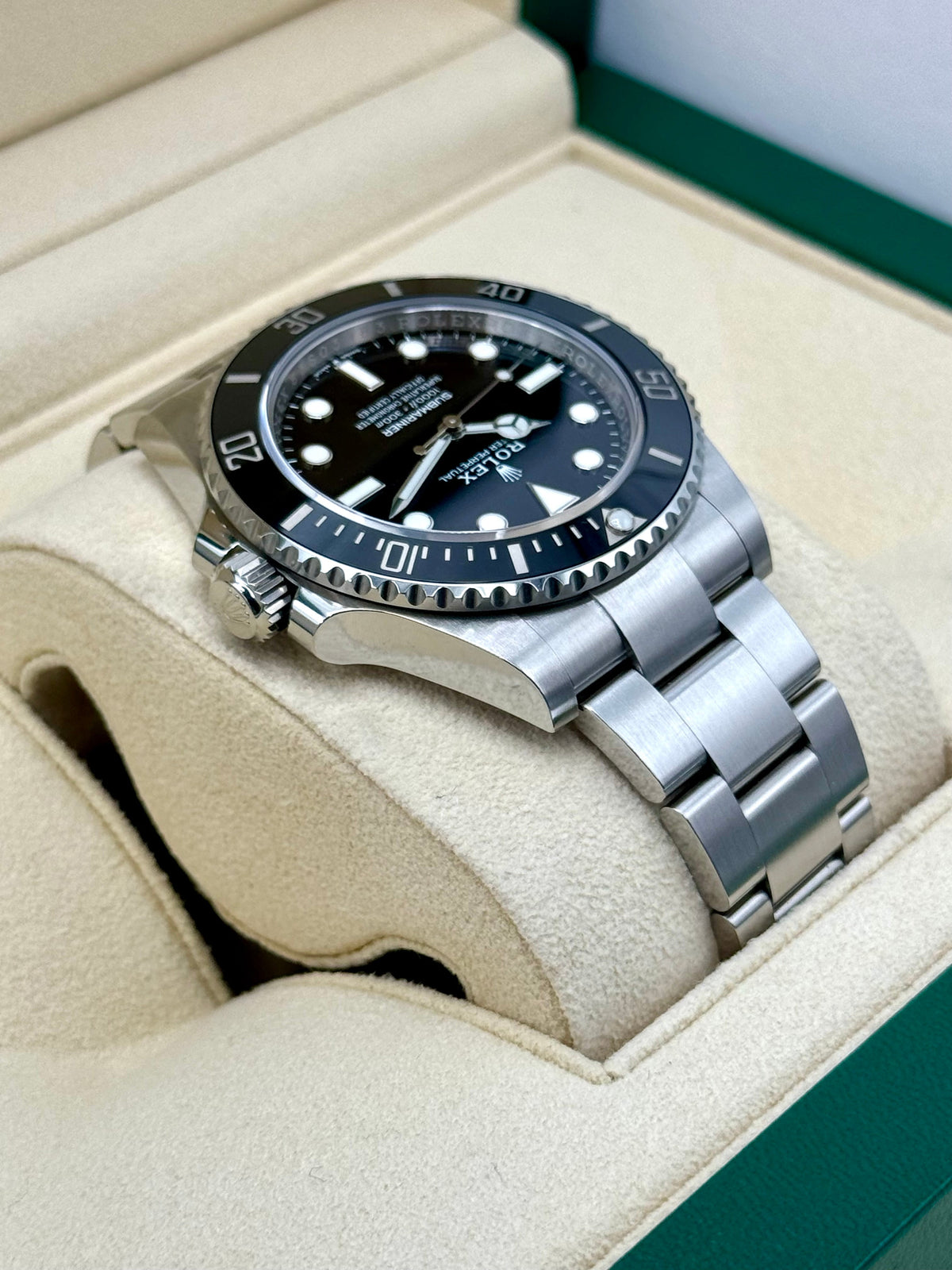 2022 Rolex Submariner 41mm 124060 Stainless Steel Black Dial