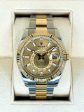 2024 Rolex Sky-Dweller 42mm 336933 Oyster Champagne Dial