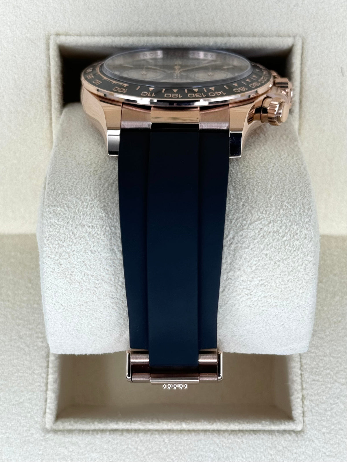 NEW 2025 Rolex Daytona 40mm 126515LN Rose Gold Oysterflex Black Dial