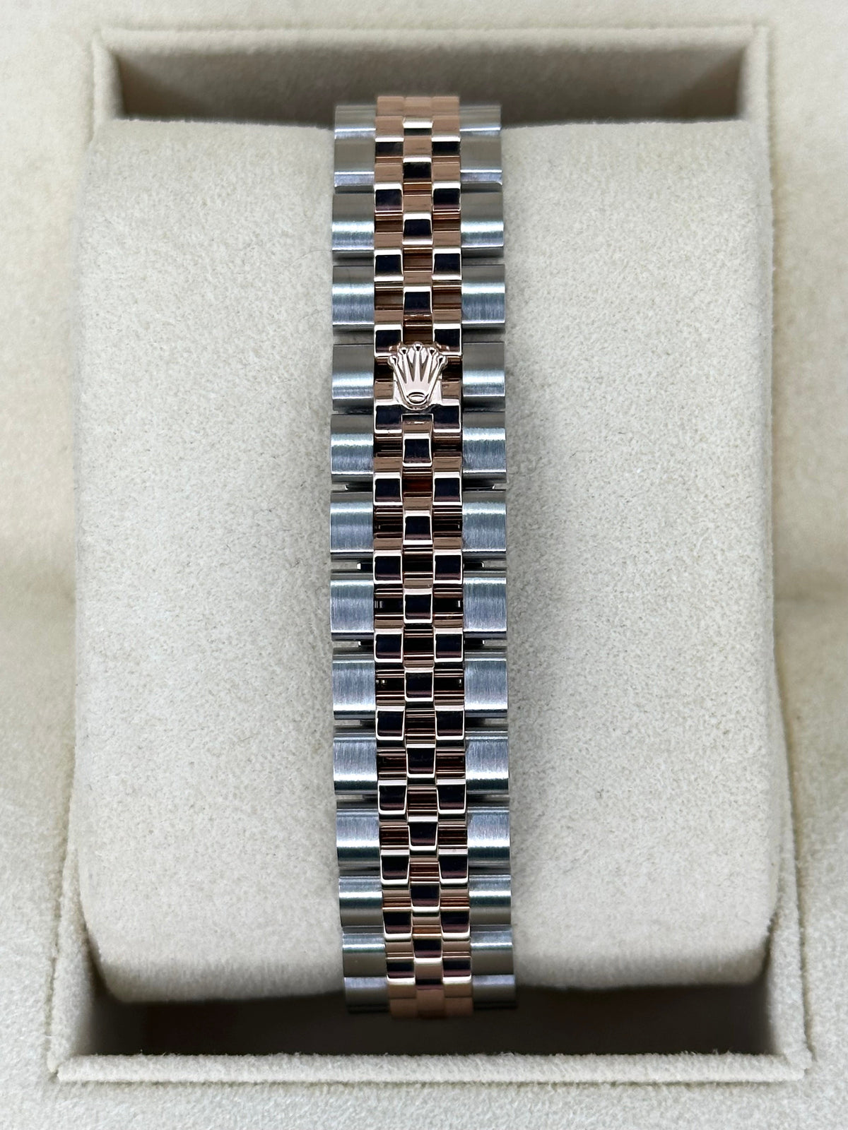2017 Rolex Lady-Datejust 28mm 279381RBR Two-Tone Purple Diamond Dial