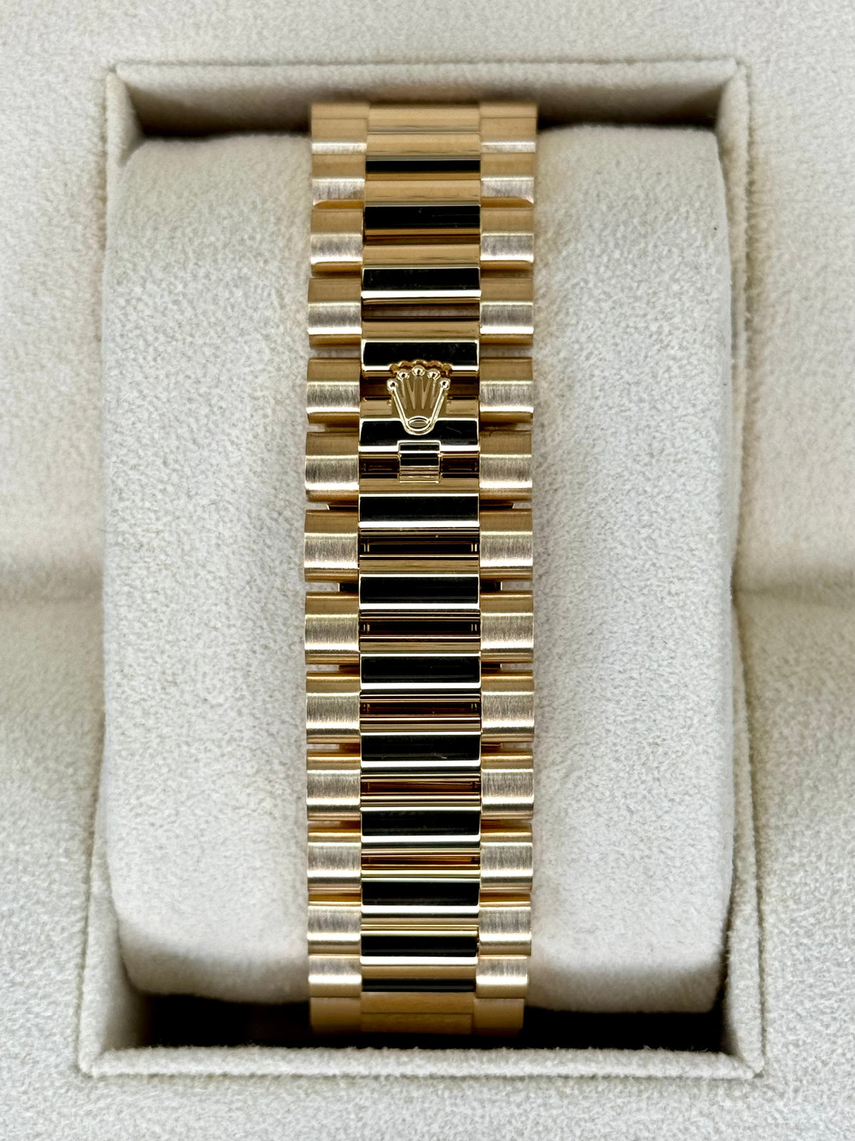 2022 Rolex Day-Date 40mm 228238 Presidential White Dial