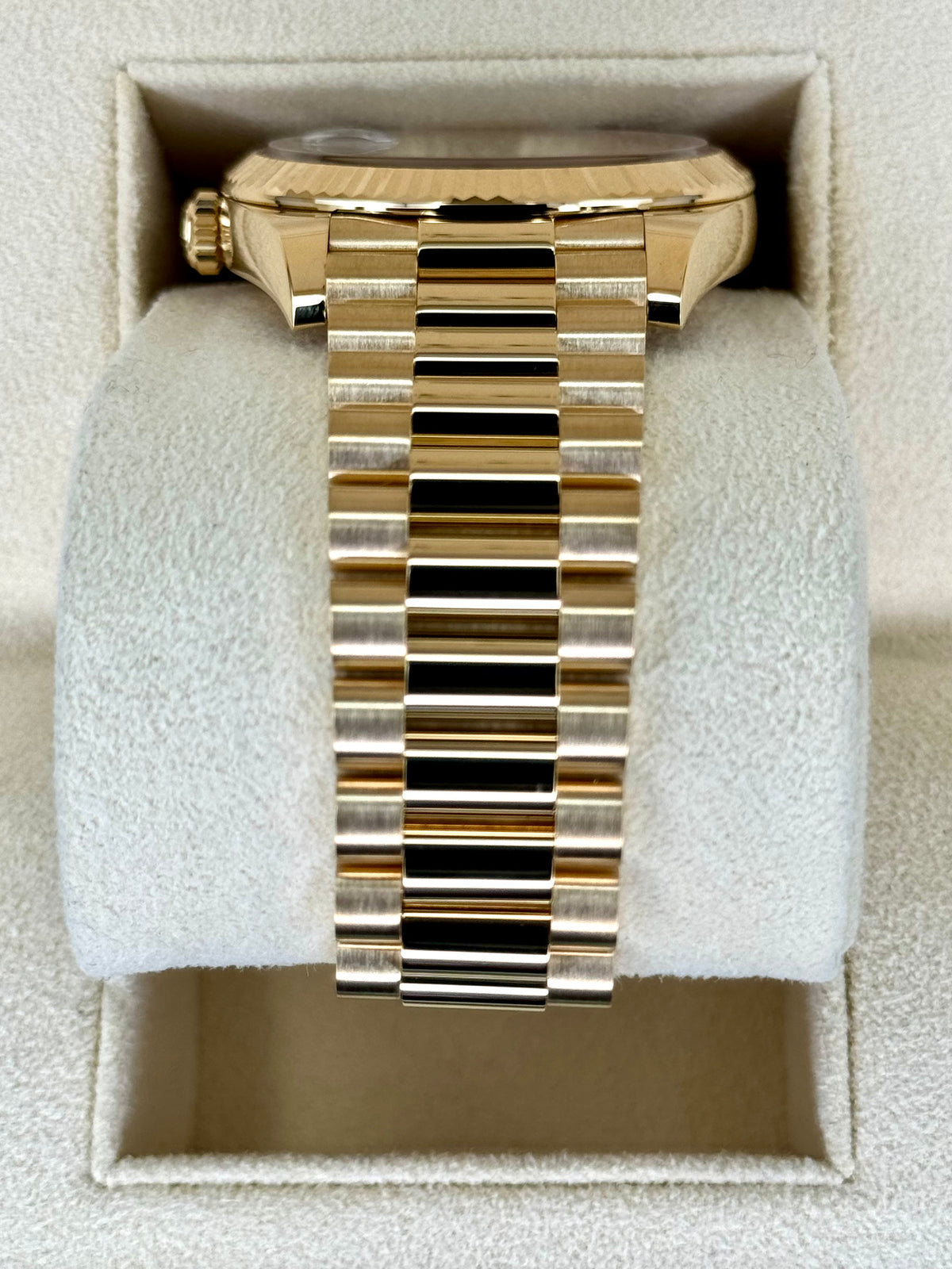 2022 Rolex Day-Date 40mm 228238 Presidential White Dial