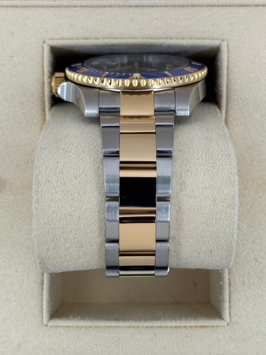 2020 Rolex Submariner "Bluesy" 40mm 116613LB Two-Tone Blue Dial