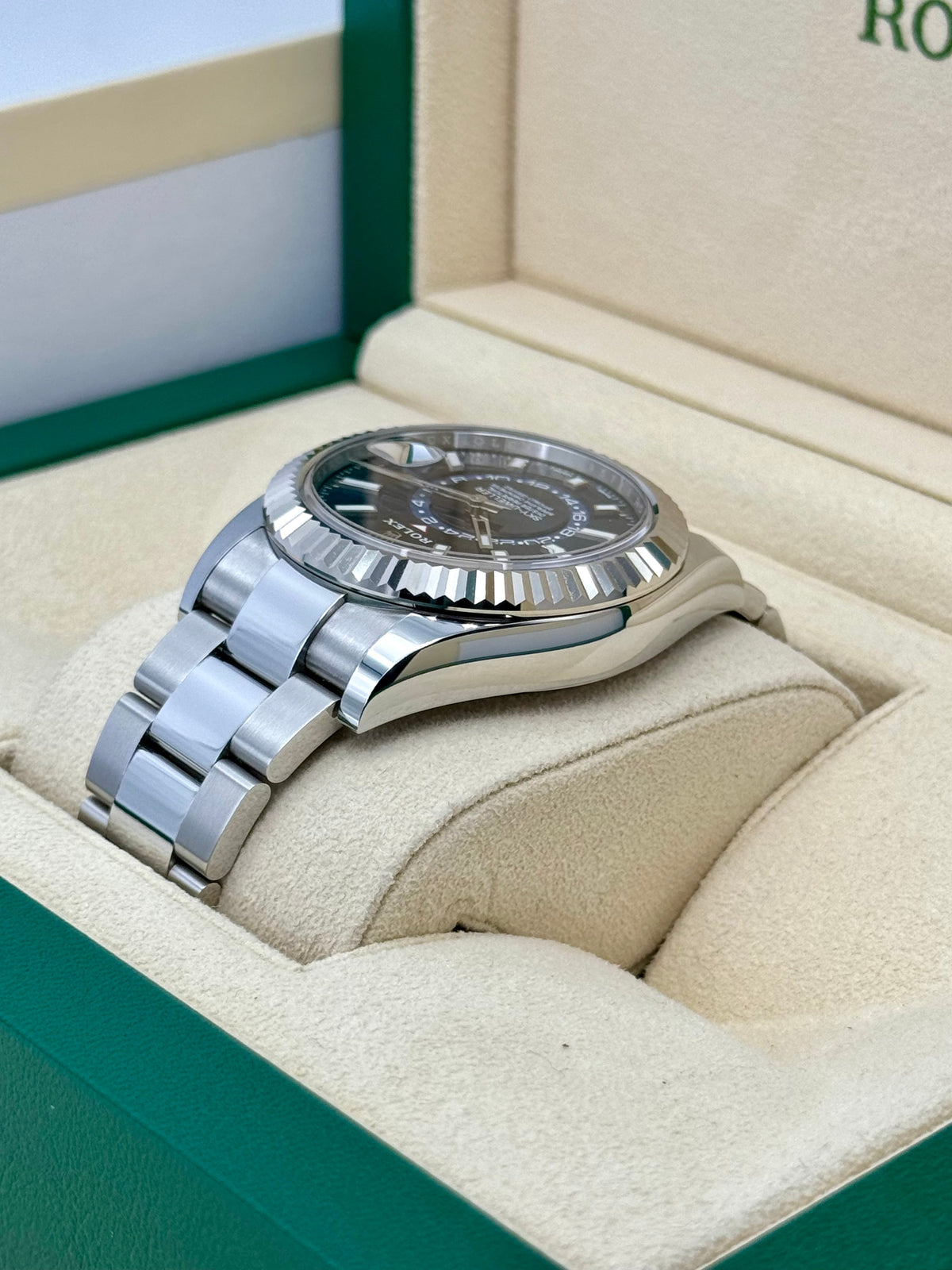 2022 Rolex Sky-Dweller 42mm 326934 Stainless Steel Oyster Blue Dial