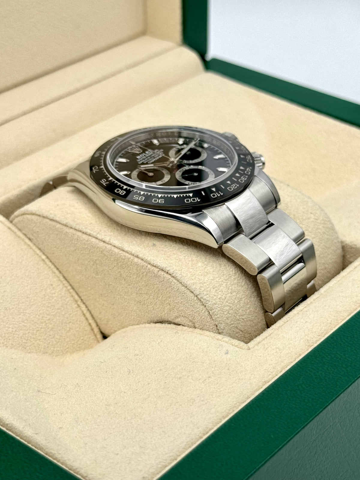 2021 Rolex Daytona 40mm 116500LN Stainless Steel Black Dial