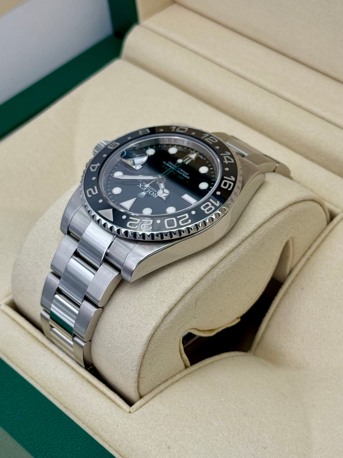 2012 Rolex GMT-Master II 40mm 116710LN Stainless Steel Black Dial