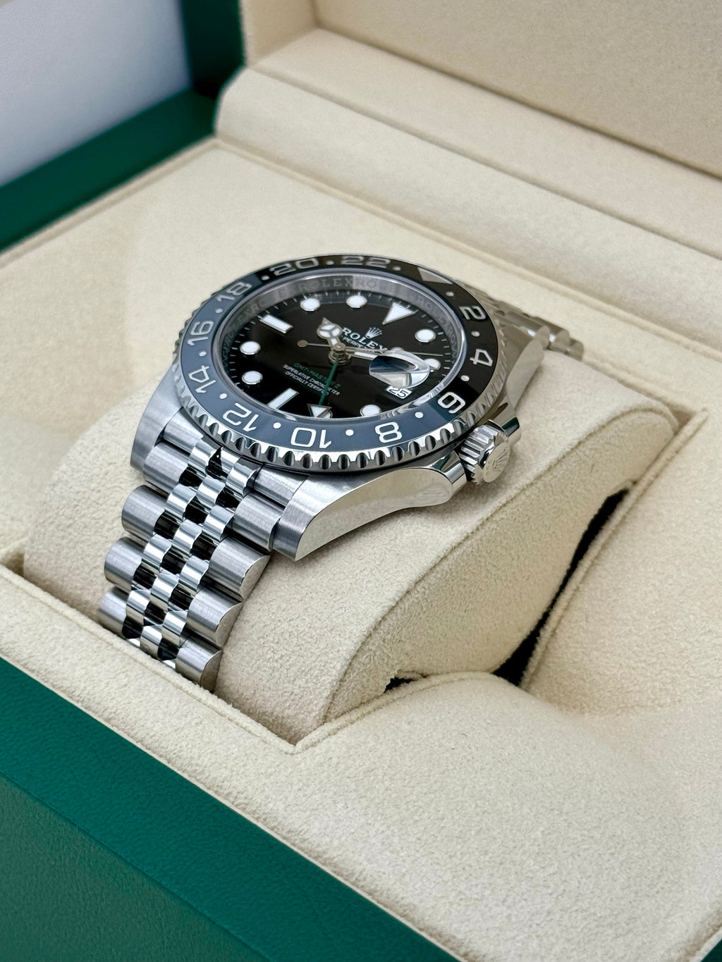 NEW 2024 Rolex GMT-Master II "Bruce Wayne" 40mm 126710GRNR Jubilee