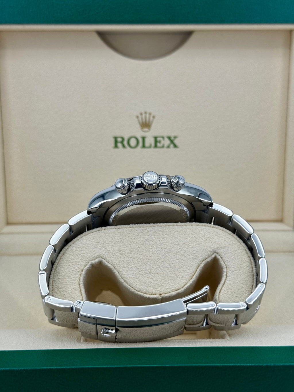 2024 Rolex Daytona 40mm 126500LN Stainless Steel Black Dial