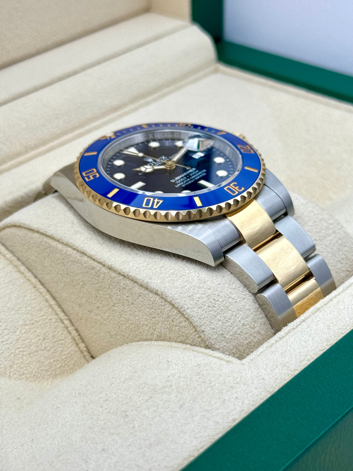 NEW 2024 Rolex Submariner "Bluesy" 41mm 126613LB Two-Tone Blue Dial