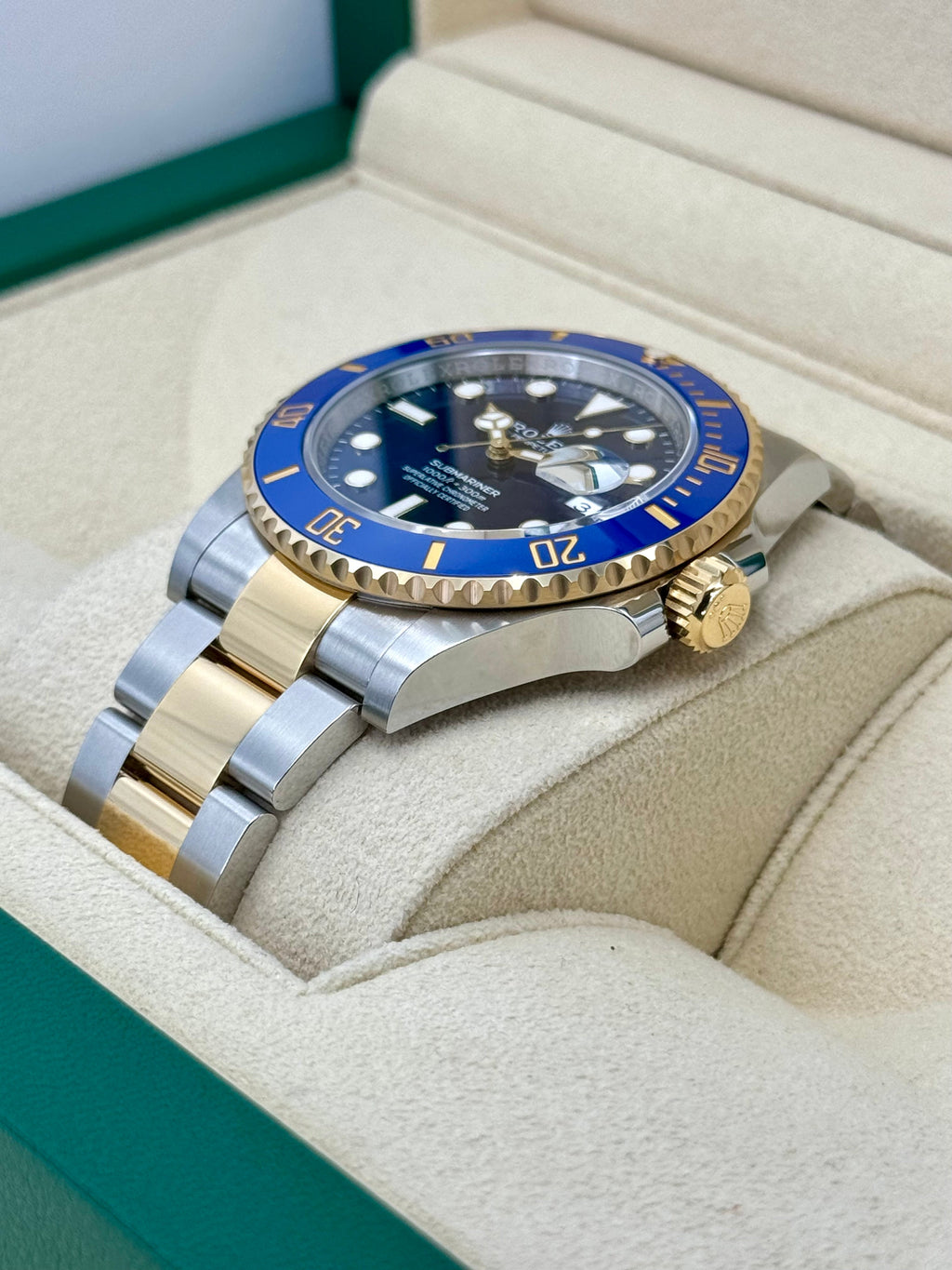 NEW 2024 Rolex Submariner "Bluesy" 41mm 126613LB Two-Tone Blue Dial