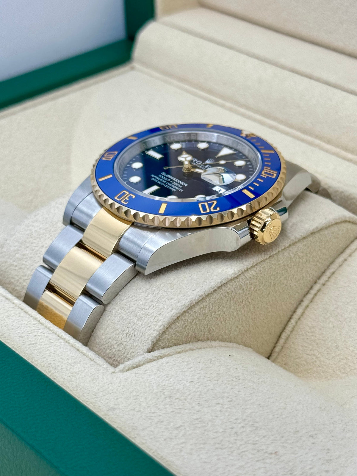 NEW 2024 Rolex Submariner "Bluesy" 41mm 126613LB Two-Tone Blue Dial