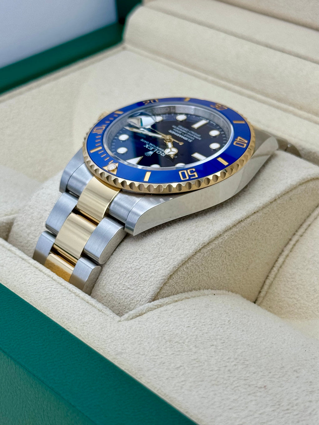 NEW 2024 Rolex Submariner "Bluesy" 41mm 126613LB Two-Tone Blue Dial