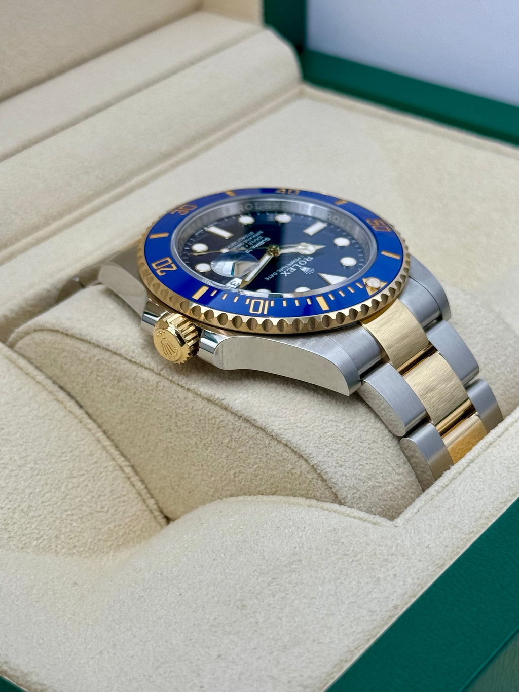 NEW 2024 Rolex Submariner "Bluesy" 41mm 126613LB Two-Tone Blue Dial